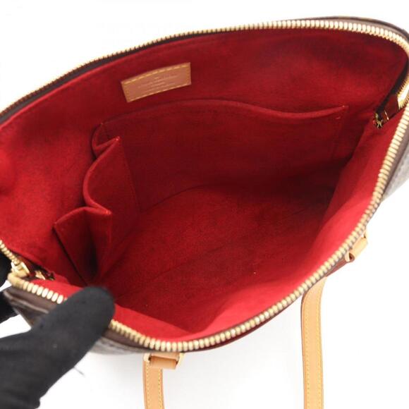 LOUIS VUITTON Brown Monogram Leather Shoulder Bag - Picture 3 of 9